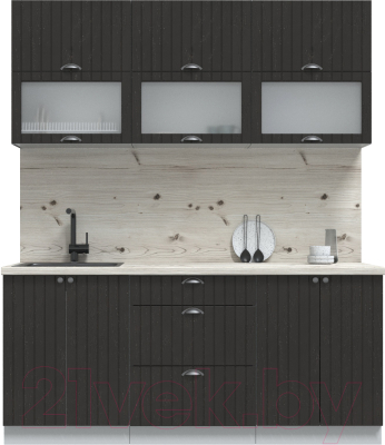 Готовая кухня Интерлиния Берес 1.8Б - фото