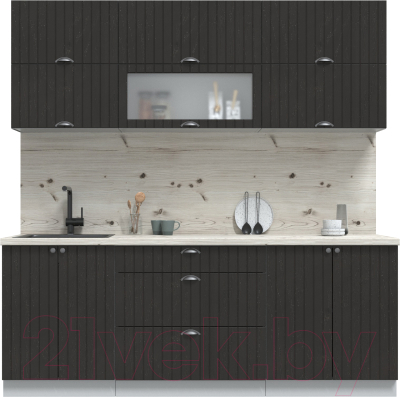 Готовая кухня Интерлиния Берес 2.1Б - фото