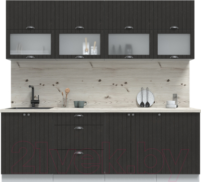 Готовая кухня Интерлиния Берес 2.3Б - фото