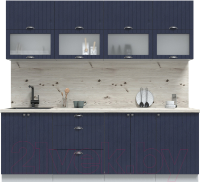 Готовая кухня Интерлиния Берес 2.3Б - фото