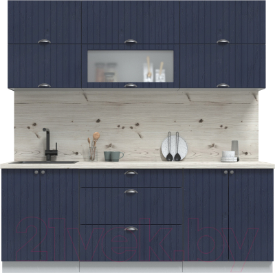 Готовая кухня Интерлиния Берес 2.1Б - фото