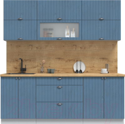 Готовая кухня Интерлиния Берес 2.1Б - фото