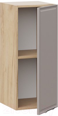 Шкаф навесной для кухни ТриЯ Белладжио 1В3 (дуб крафт золотой/софт капучино)