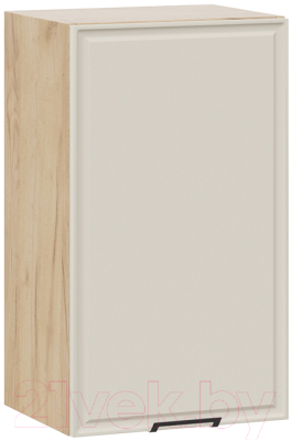 Шкаф навесной для кухни ТриЯ Белладжио 1В4 (дуб крафт золотой/софт панакота) - фото