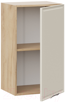 Шкаф навесной для кухни ТриЯ Белладжио 1В4 (дуб крафт золотой/софт панакота)