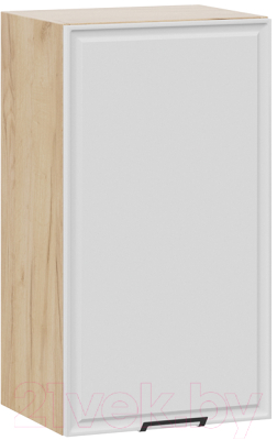 Шкаф навесной для кухни ТриЯ Белладжио 1В4 (дуб крафт золотой/фон белый) - фото