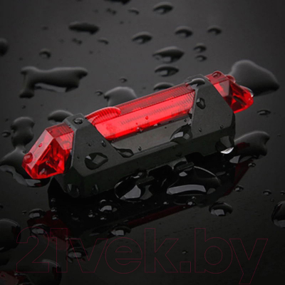 Фонарь для велосипеда Sipl 5 LED USB ZD41A