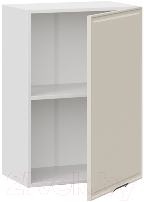 Шкаф навесной для кухни ТриЯ Белладжио 1В5 (белый/софт панакота)
