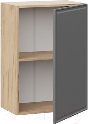 Шкаф навесной для кухни ТриЯ Белладжио 1В5 (дуб крафт золотой/софт графит)