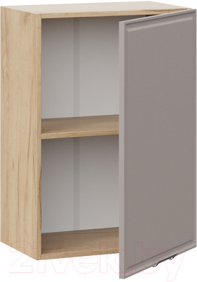 Шкаф навесной для кухни ТриЯ Белладжио 1В5 (дуб крафт золотой/софт капучино)