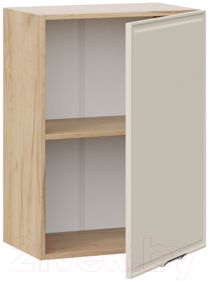 Шкаф навесной для кухни ТриЯ Белладжио 1В5 (дуб крафт золотой/софт панакота)