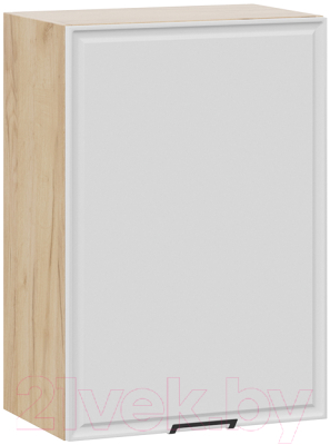Шкаф навесной для кухни ТриЯ Белладжио 1В5 (дуб крафт золотой/фон белый) - фото