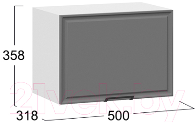 Шкаф под вытяжку ТриЯ Белладжио 1В5Г
