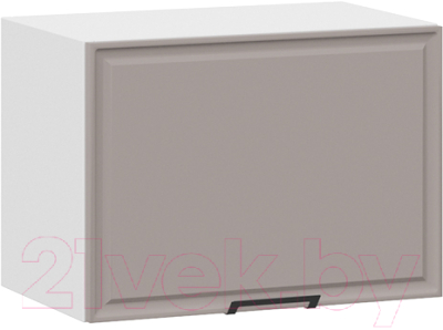 Шкаф под вытяжку ТриЯ Белладжио 1В5Г (белый/софт капучино) - фото