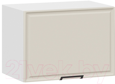 Шкаф под вытяжку ТриЯ Белладжио 1В5Г (белый/софт панакота) - фото