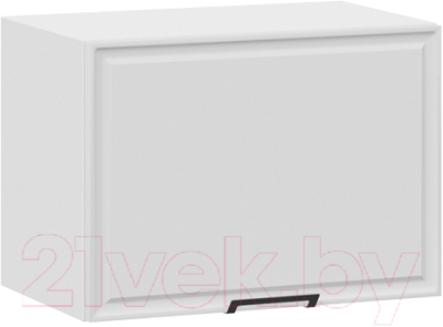 Шкаф под вытяжку ТриЯ Белладжио 1В5Г (белый/фон белый) - фото