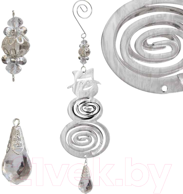 Елочная игрушка Волшебная страна Снеговик / 100957