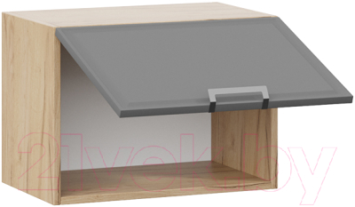 Шкаф под вытяжку ТриЯ Белладжио 1В5Г (дуб крафт золотой/софт графит)