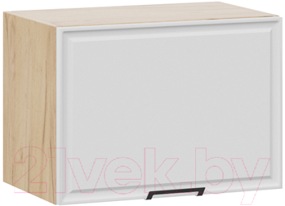 Шкаф под вытяжку ТриЯ Белладжио 1В5Г (дуб крафт золотой/фон белый) - фото