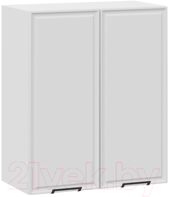 Шкаф навесной для кухни ТриЯ Белладжио 1В6 (белый/фон белый) - фото