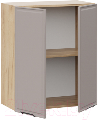 Шкаф навесной для кухни ТриЯ Белладжио 1В6 (дуб крафт золотой/софт капучино)