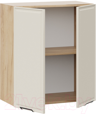 Шкаф навесной для кухни ТриЯ Белладжио 1В6 (дуб крафт золотой/софт панакота)