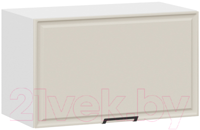 Шкаф под вытяжку ТриЯ Белладжио 1В6Г (белый/софт панакота) - фото