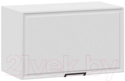 Шкаф под вытяжку ТриЯ Белладжио 1В6Г (белый/фон белый) - фото
