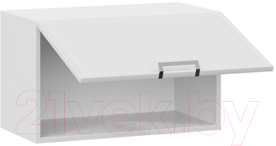 Шкаф под вытяжку ТриЯ Белладжио 1В6Г (белый/фон белый)