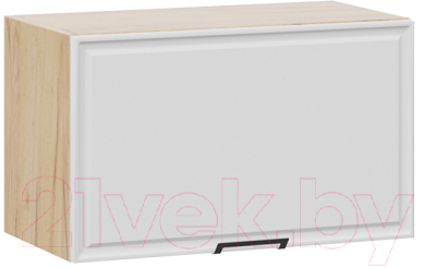 Шкаф под вытяжку ТриЯ Белладжио 1В6Г (дуб крафт золотой/фон белый) - фото