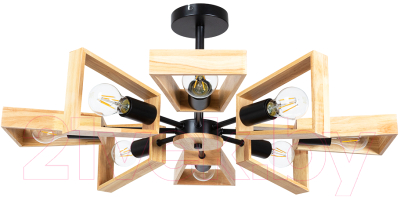 Люстра Arte Lamp Brussels A8030PL-8BK - фото