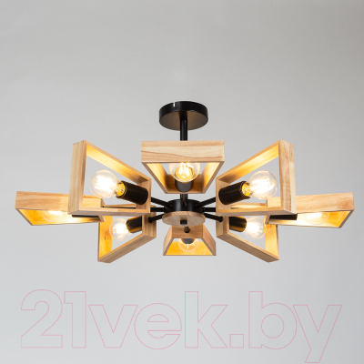 Люстра Arte Lamp Brussels A8030PL-8BK