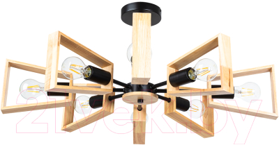 Люстра Arte Lamp Brussels A8030PL-8BK