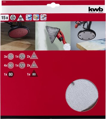 Набор шлифлистов Einhell 49491065