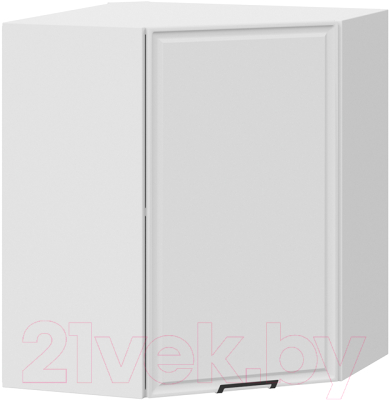 Шкаф навесной для кухни ТриЯ Белладжио 1В6У (белый/фон белый) - фото