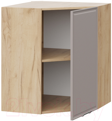 Шкаф навесной для кухни ТриЯ Белладжио 1В6У (дуб крафт золотой/софт капучино)