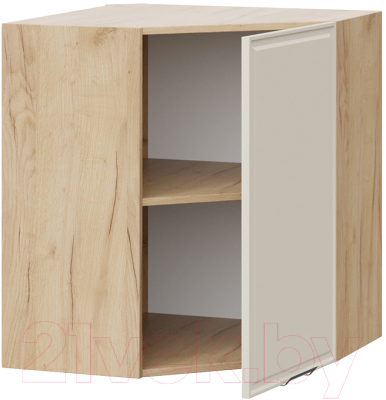 Шкаф навесной для кухни ТриЯ Белладжио 1В6У (дуб крафт золотой/софт панакота)