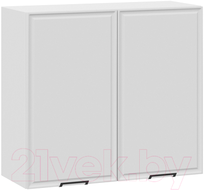 Шкаф навесной для кухни ТриЯ Белладжио 1В8 (белый/фон белый) - фото