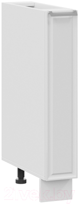 Шкаф карго ТриЯ Белладжио 1Н15К (белый/фон белый) - фото