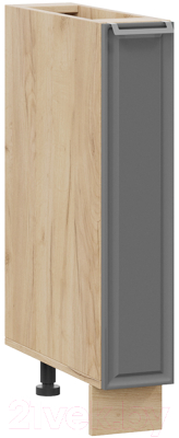 Шкаф карго ТриЯ Белладжио 1Н15К (дуб крафт золотой/софт графит) - фото