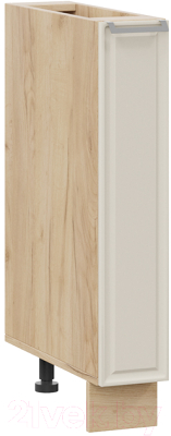 Шкаф карго ТриЯ Белладжио 1Н15К (дуб крафт золотой/софт панакота) - фото