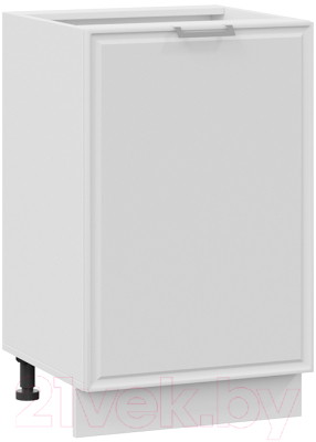 Шкаф-стол кухонный ТриЯ Белладжио 1Н5 (белый/софт панакота) - фото