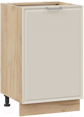 Шкаф-стол кухонный ТриЯ Белладжио 1Н5 (дуб крафт золотой/софт панакота) - фото