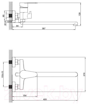 Смеситель Potato P22310S