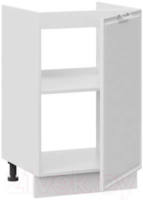 Шкаф под мойку ТриЯ Белладжио 1Н5М (белый/фон белый)