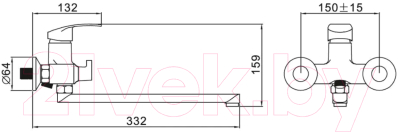 Смеситель Эверест B22-024