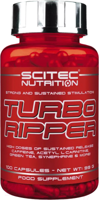 Жиросжигатель Scitec Nutrition Turbo Ripper - фото