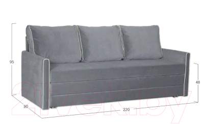 Диван Асмана Новинка дельфин