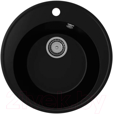 Мойка кухонная Ulgran Quartz Nora 485-07 (уголь) - фото