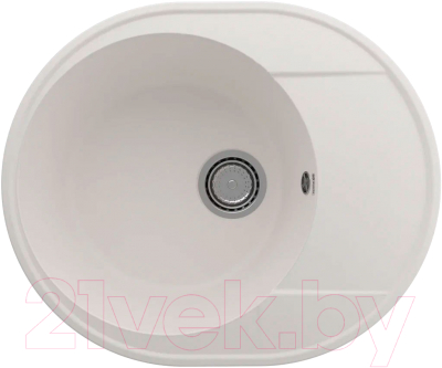 Мойка кухонная Ulgran Quartz Nora 585-01 (жасмин) - фото